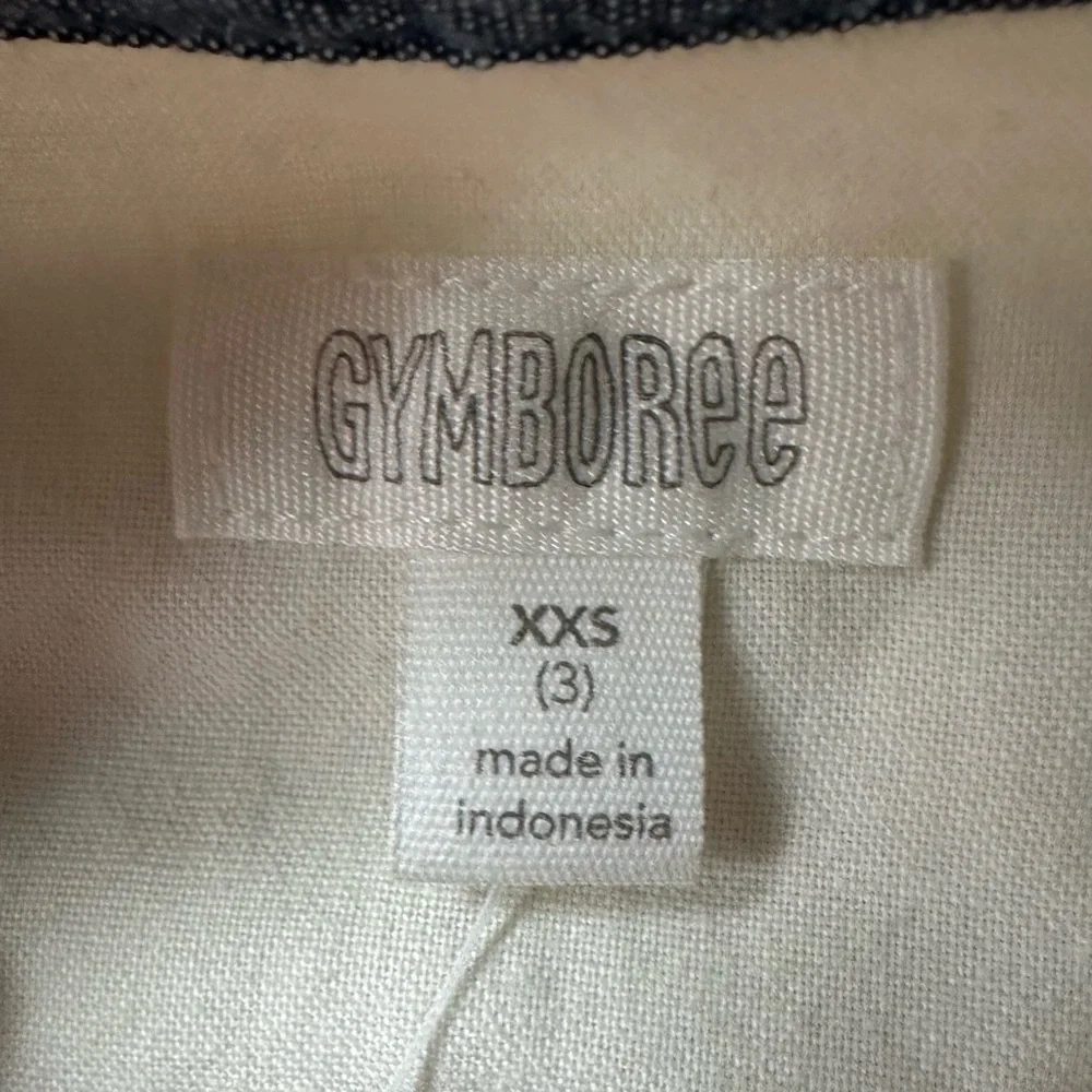 Gymboree Camping Themed Soft Button Down Shirt Boys XXS 3